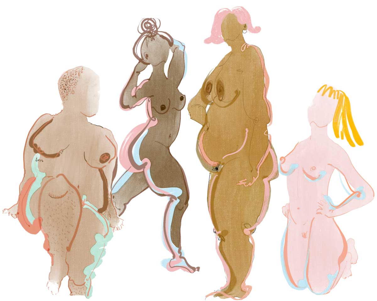 The Boob Whisperer – Looking fab – Illustration by In The Nud